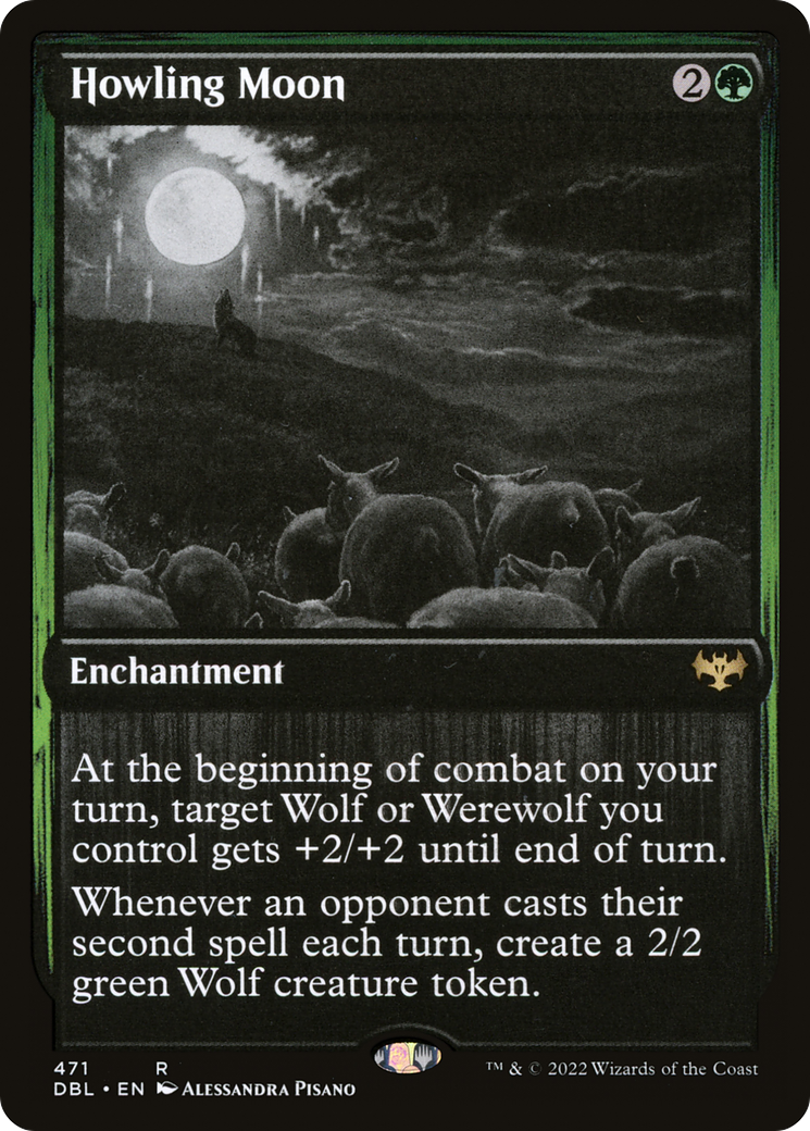 Howling Moon [Innistrad: Double Feature] Foil
