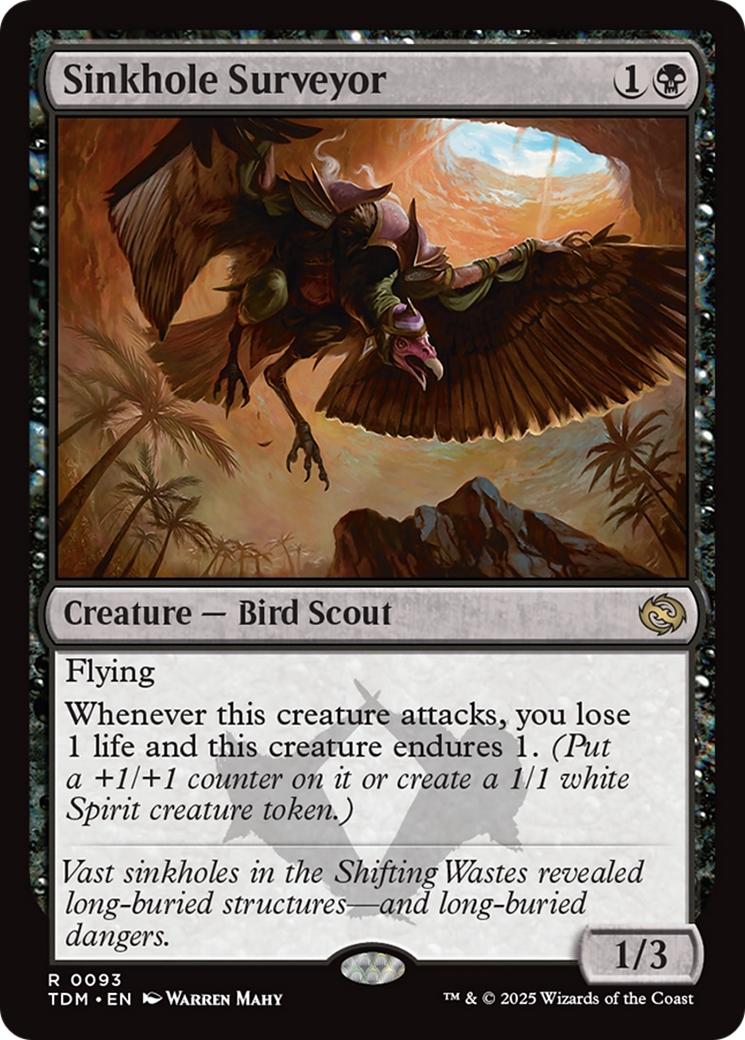 Sinkhole Surveyor (093) [Tarkir: Dragonstorm]  Foil