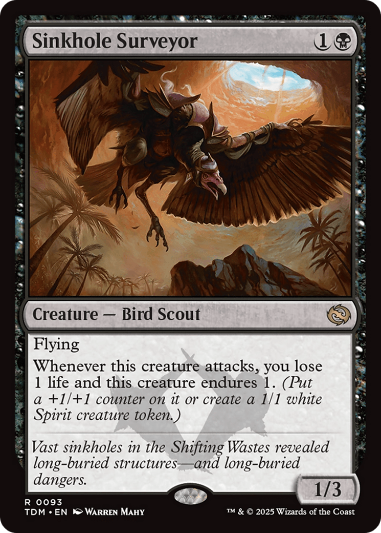 Sinkhole Surveyor (093) [Tarkir: Dragonstorm]  Foil