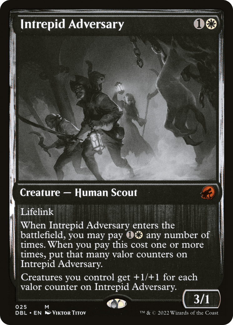 Intrepid Adversary [Innistrad: Double Feature] Foil