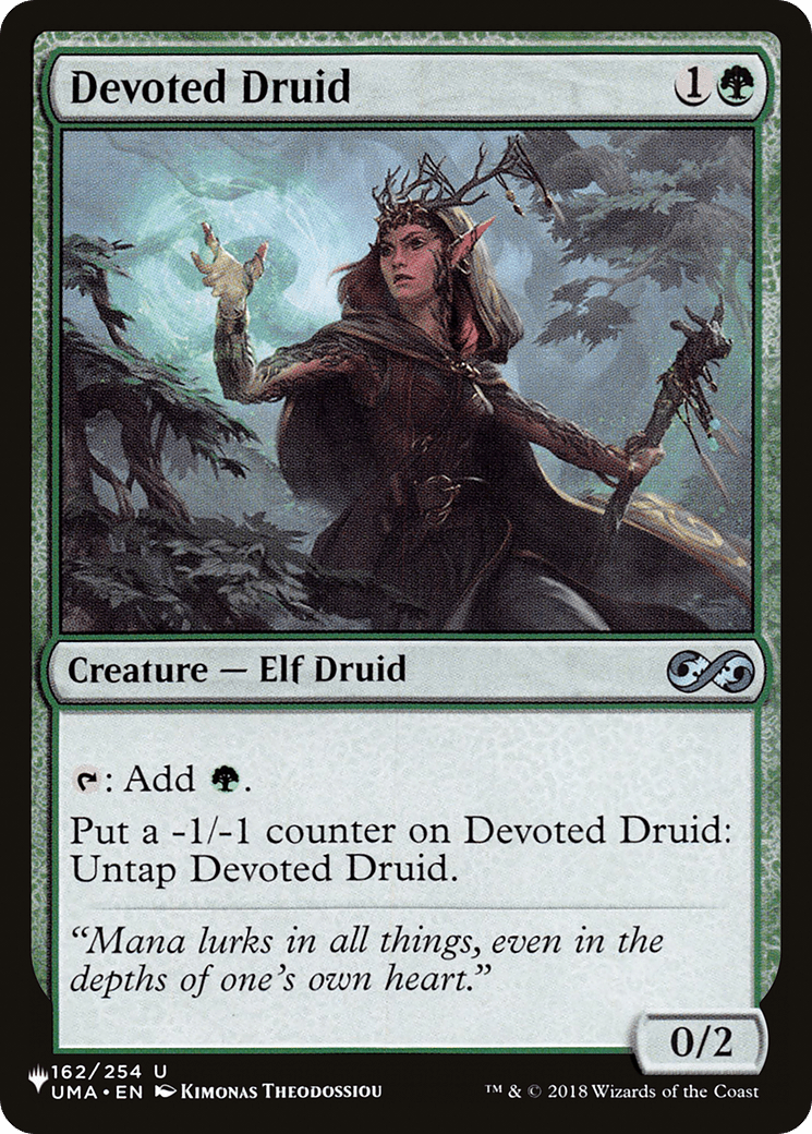Devoted Druid |  (UMA-162) [The List]