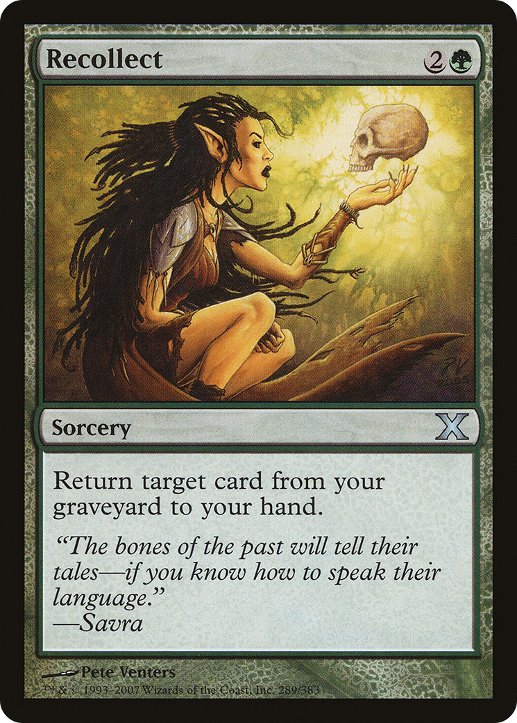 Recollect [Tenth Edition] Foil