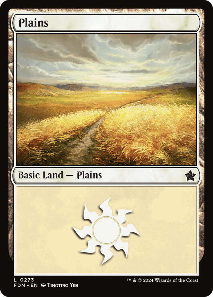 Plains (FDN-273) - Foundations Foil
