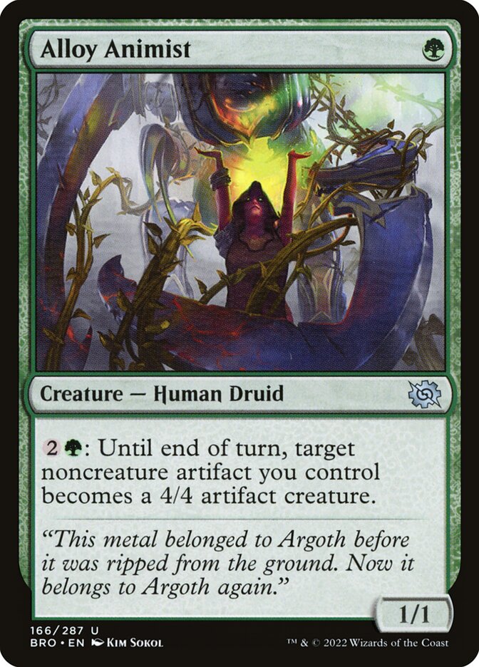 Alloy Animist 166/287 (The Brothers' War) 