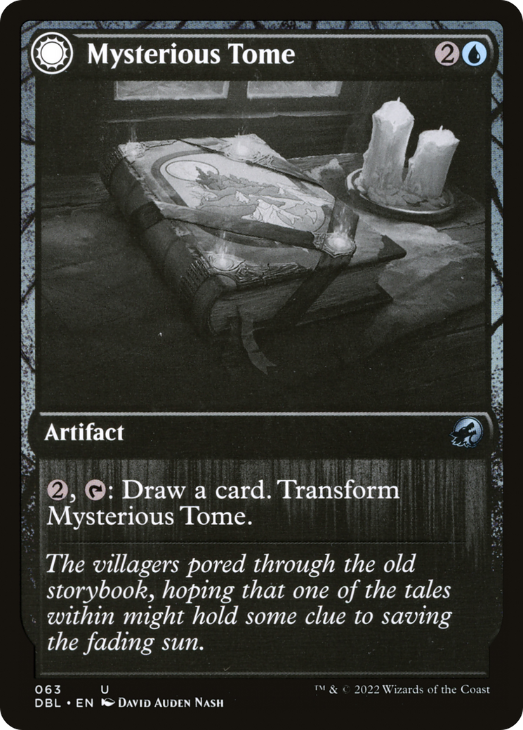 Mysterious Tome // Chilling Chronicle [Innistrad: Double Feature] Foil