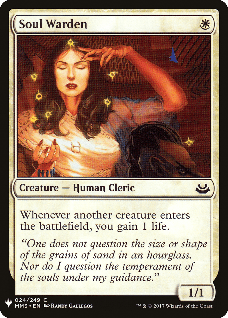 Soul Warden |  (MM3-24) [The List]