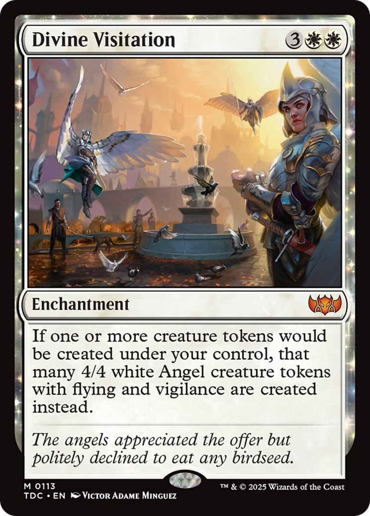 Divine Visitation (113) [Commander: Tarkir: Dragonstorm]