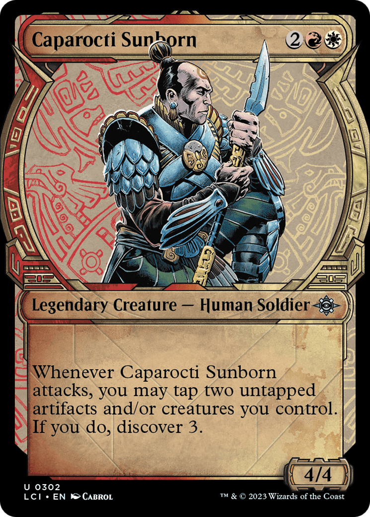 Caparocti Sunborn (Showcase) [The Lost Caverns of Ixalan] Foil