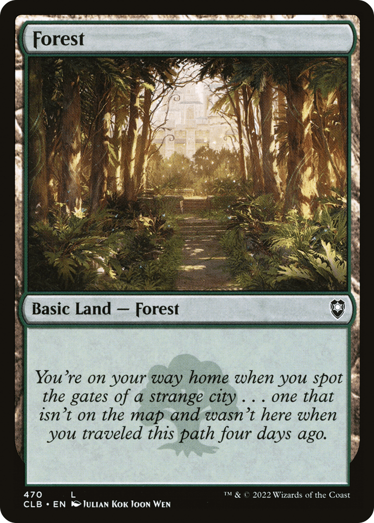 Forest (470) [Commander Legends: Battle for Baldur's Gate]