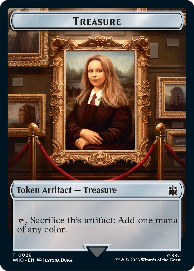Treasure (TWHO-028) - Doctor Who Tokens Foil