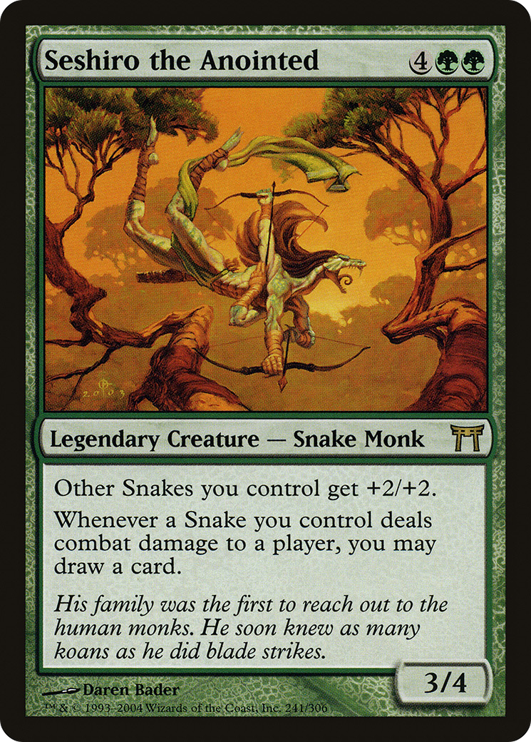 Seshiro the Anointed [Champions of Kamigawa] Foil