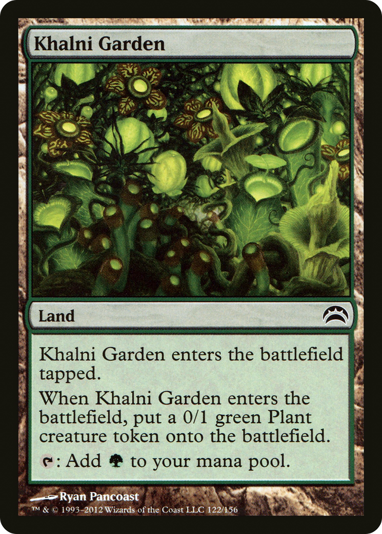 Khalni Garden [Planechase 2012] Foil
