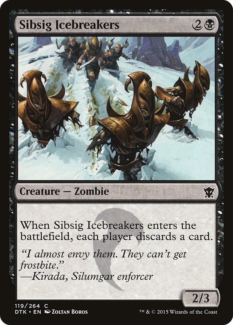 Sibsig Icebreakers [Dragons of Tarkir] Foil