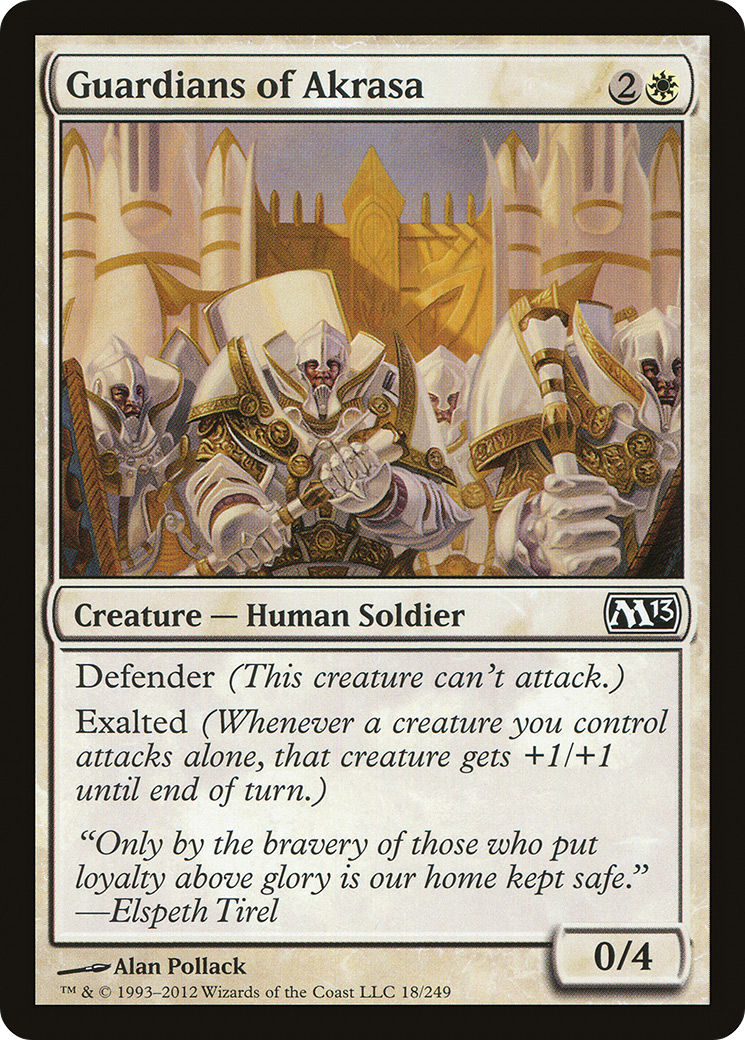 Guardians of Akrasa [Magic 2013] Foil
