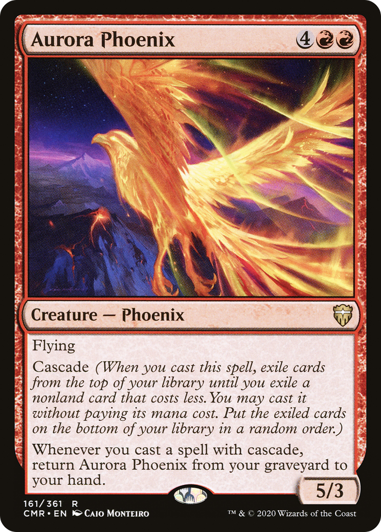 Aurora Phoenix [Commander Legends] Foil