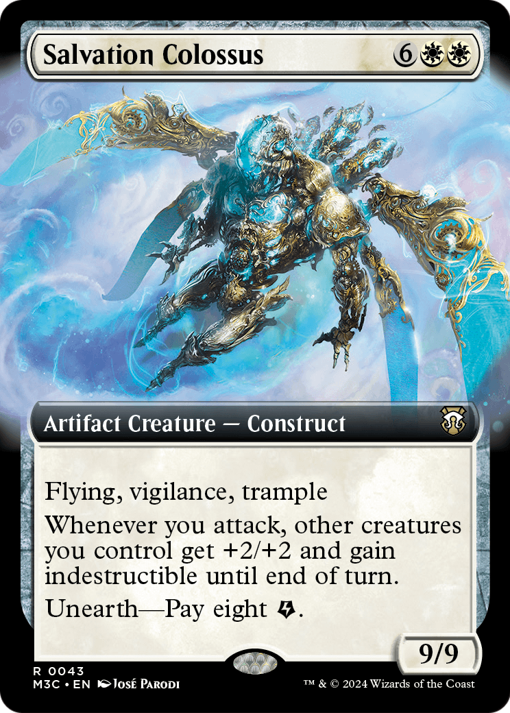 Salvation Colossus (Extended Art) [Modern Horizons 3 Commander]
