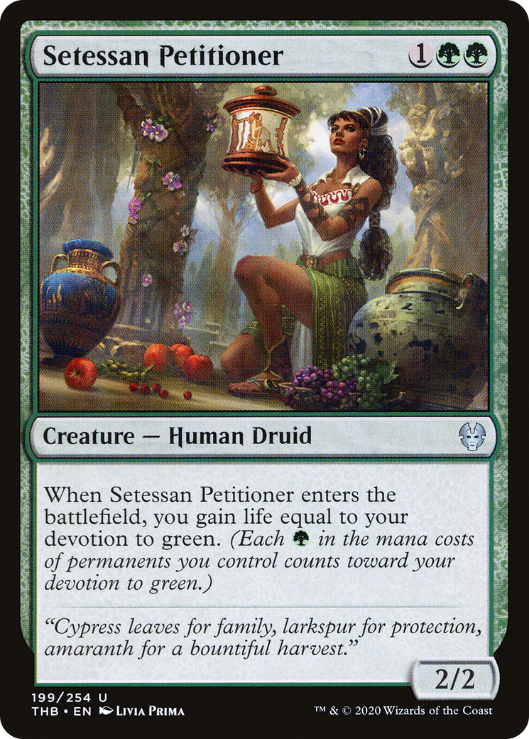 Setessan Petitioner [Theros Beyond Death] Foil