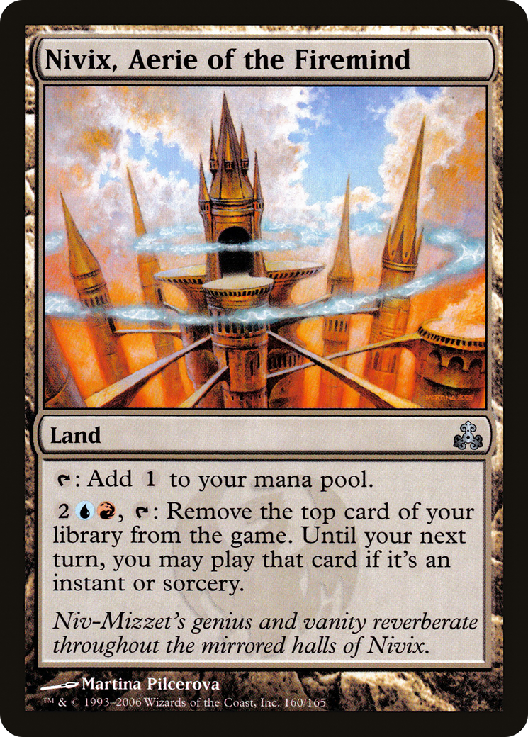 Nivix, Aerie of the Firemind [Guildpact] Foil