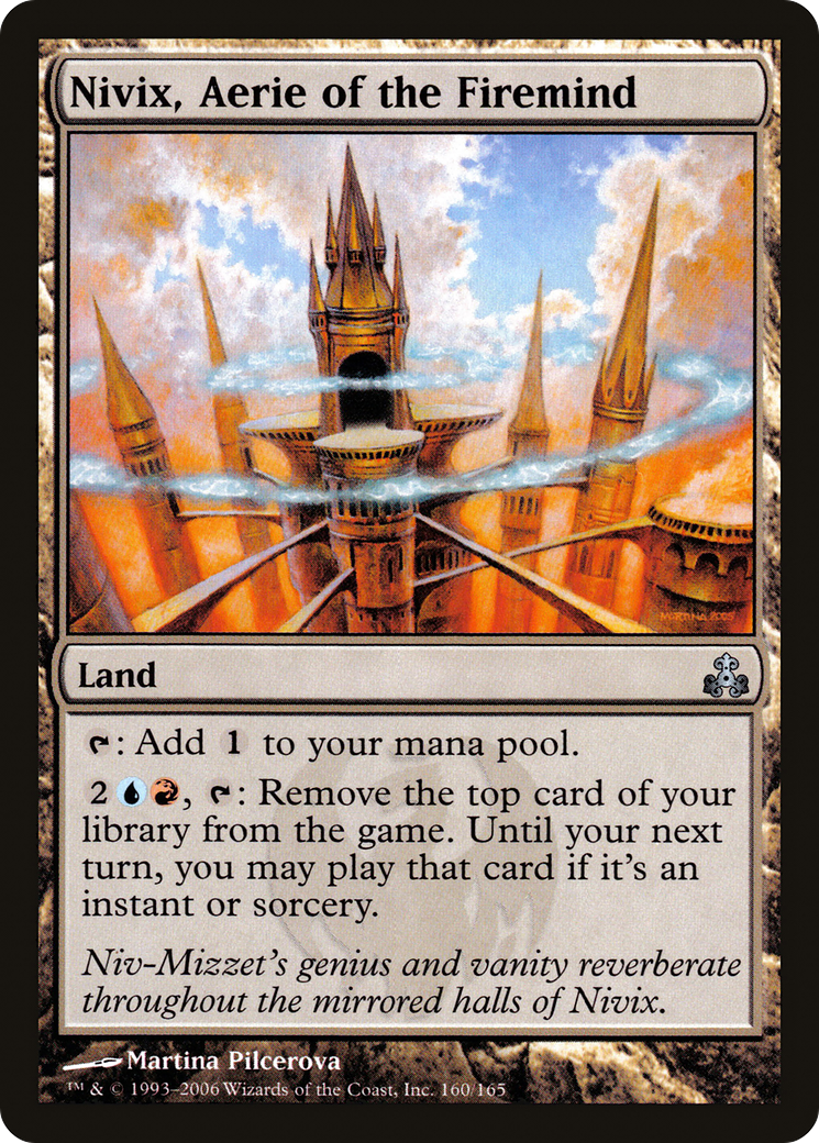 Nivix, Aerie of the Firemind [Guildpact] Foil