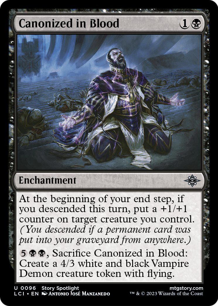 Canonized in Blood [The Lost Caverns of Ixalan] Foil