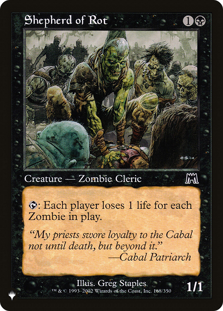 Shepherd of Rot |  (ONS-168) [The List]