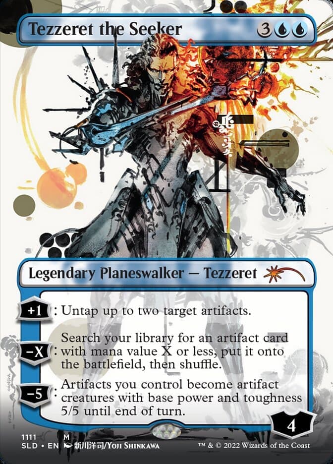 Tezzeret the Seeker (Borderless) [Secret Lair Drop Series] Foil