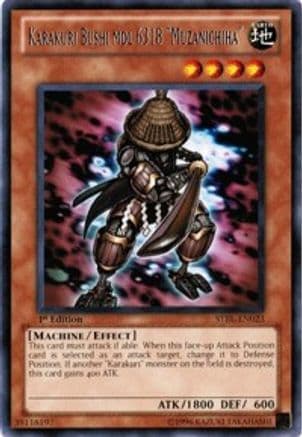 Karakuri Bushi mdl 6318 Muzanichiha [STBL-EN023] Rare