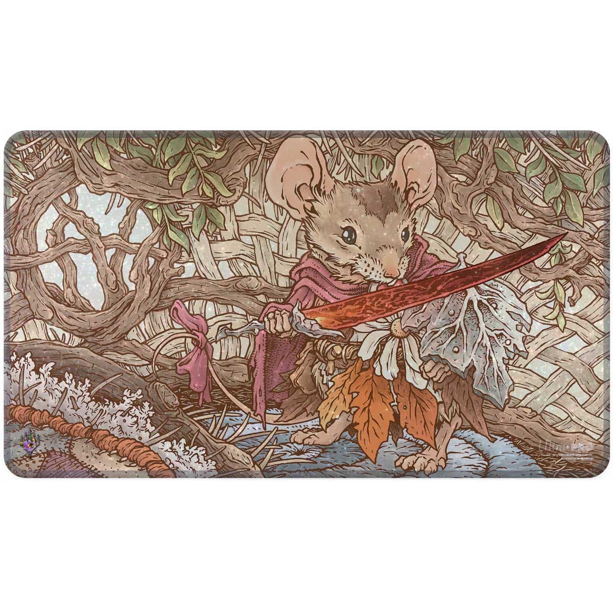 Ultra PRO: Holofoil Playmat | Magic: The Gathering "Bloomburrow" | Mabel, Heir to Cragflame