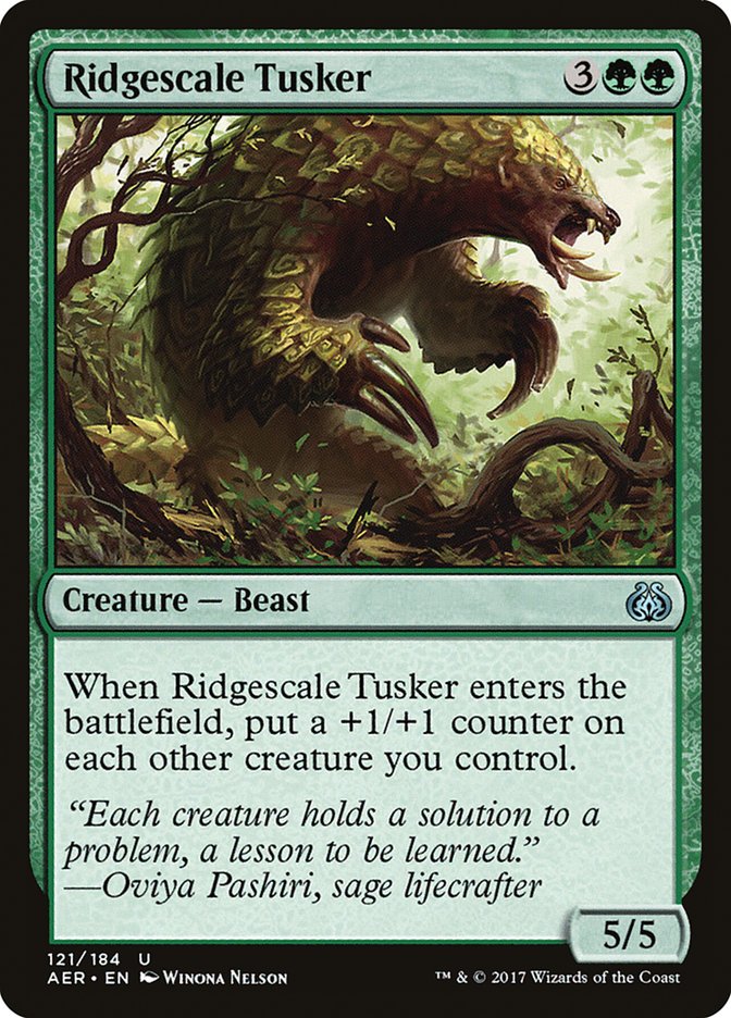 Ridgescale Tusker 121/184 (Aether Revolt) 