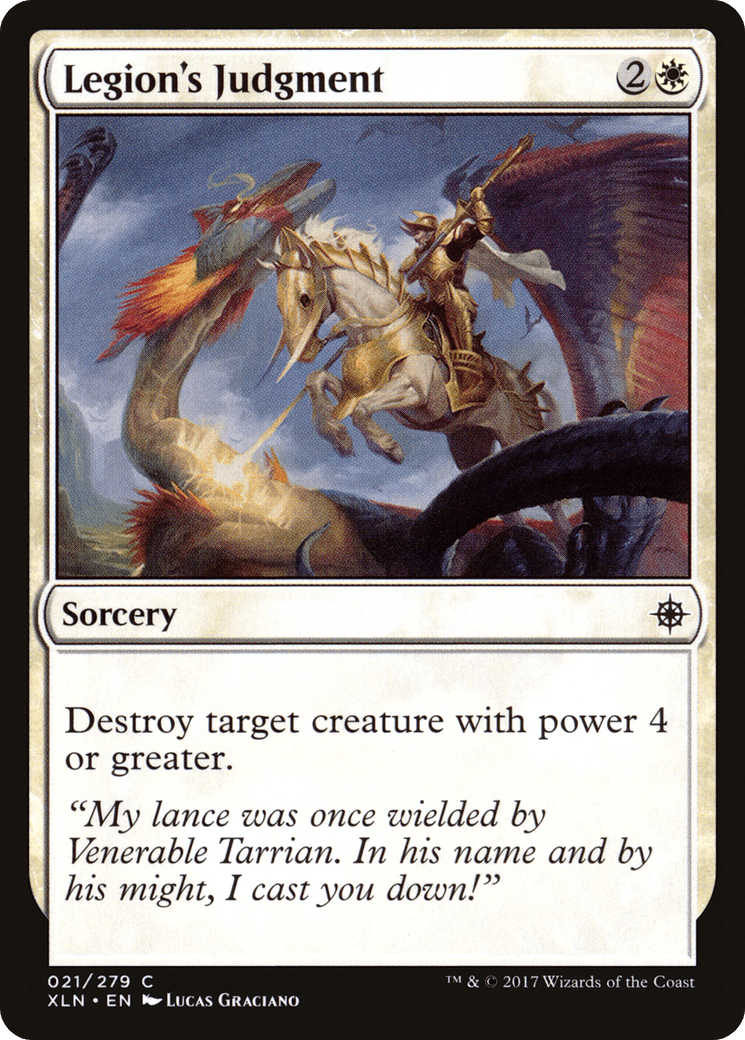 Legion's Judgment [Ixalan] Foil