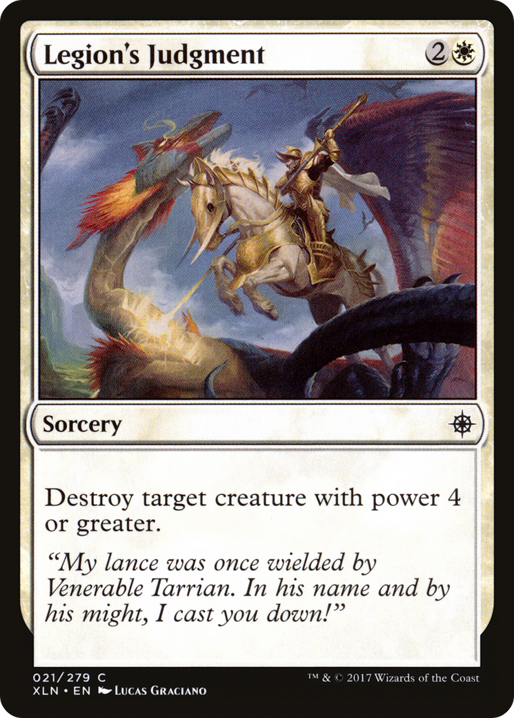 Legion's Judgment [Ixalan] Foil