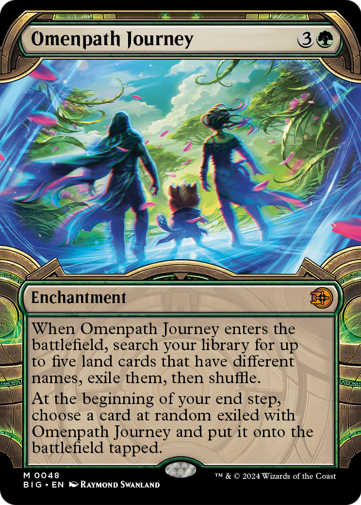 Omenpath Journey (Showcase) [Outlaws of Thunder Junction: The Big Score] Foil