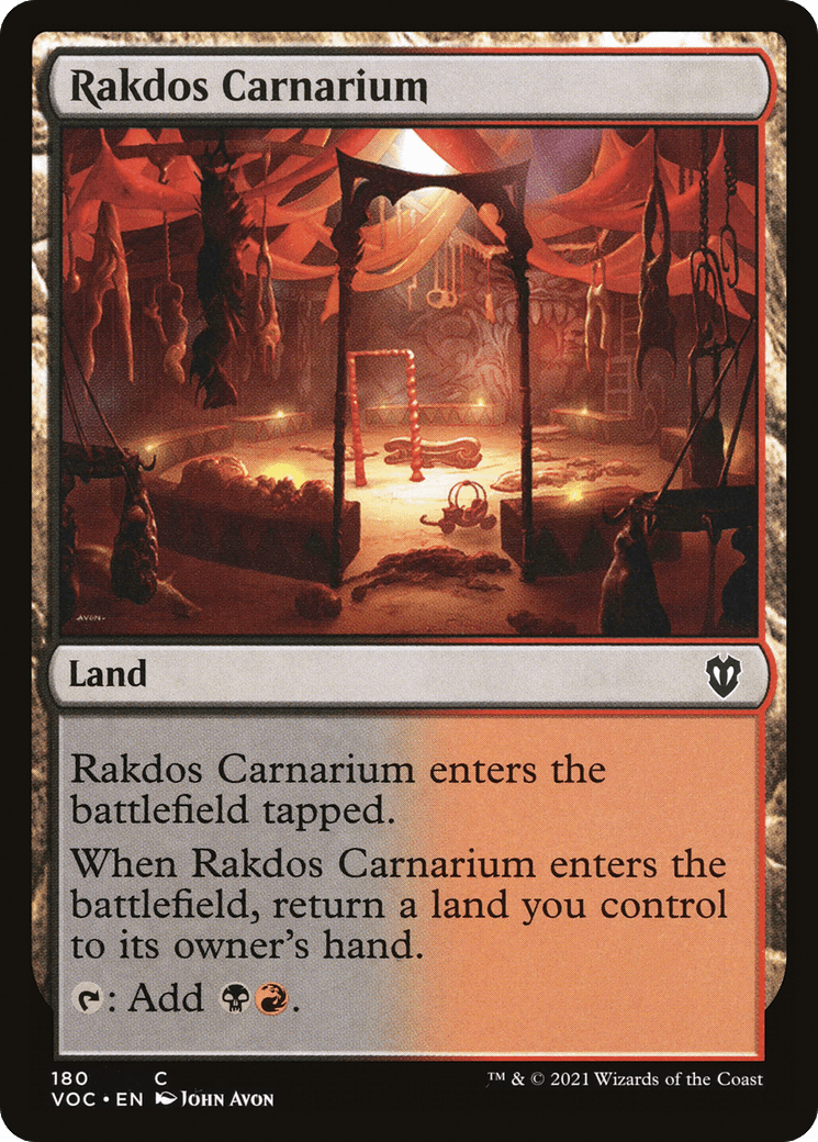 Rakdos Carnarium [Innistrad: Crimson Vow Commander]