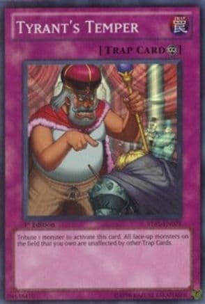 Tyrant's Temper [STBL-EN079] Super Rare