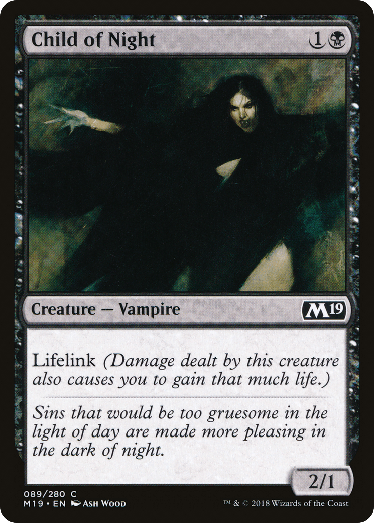 Child of Night [Core Set 2019] Foil