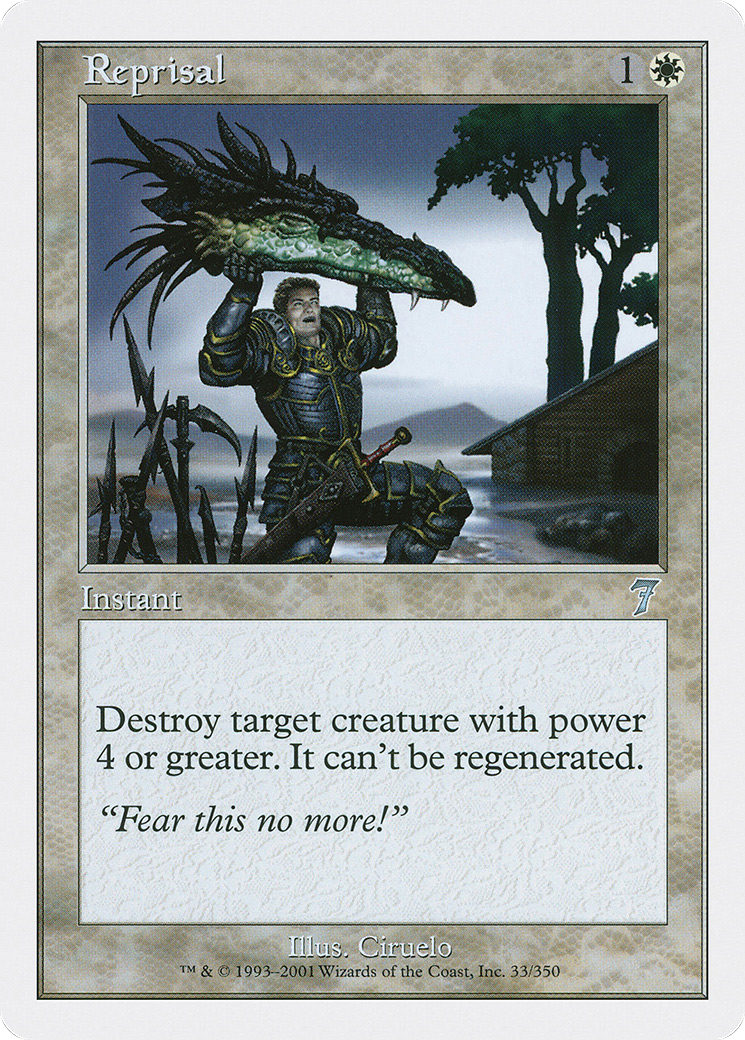 Reprisal [Seventh Edition] Foil