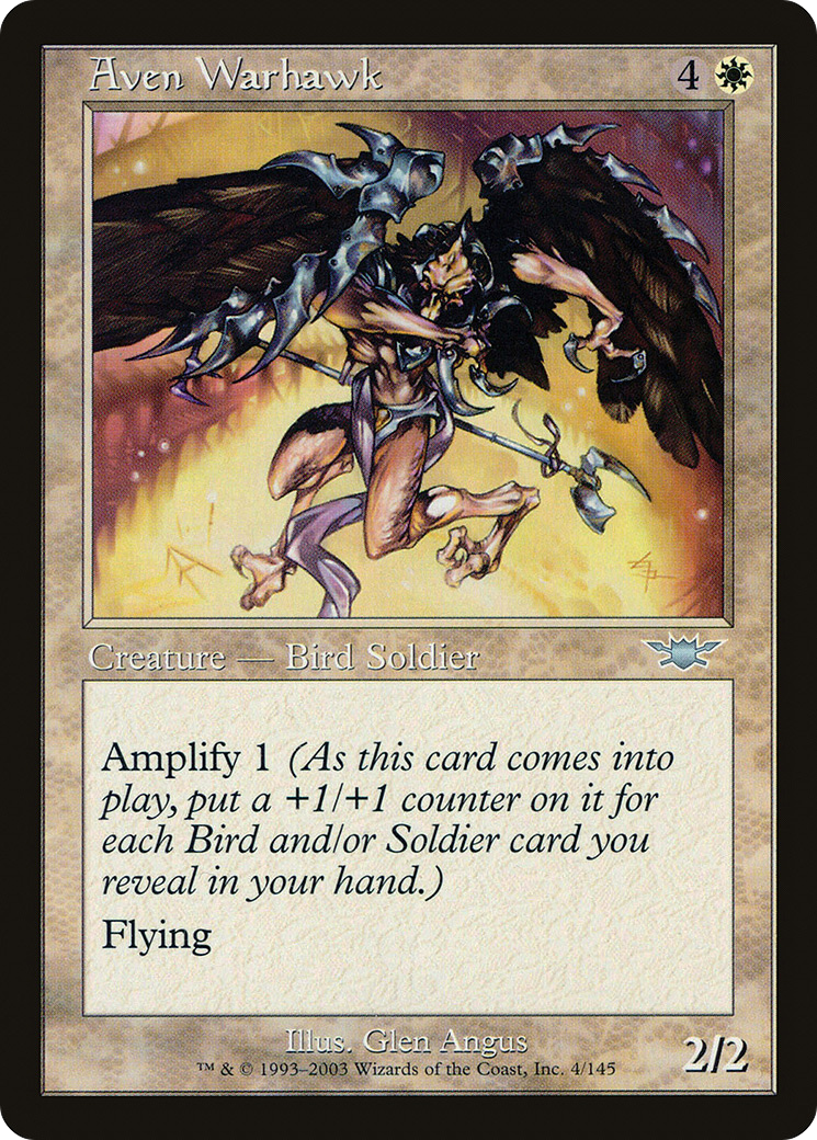 Aven Warhawk [Legions] Foil