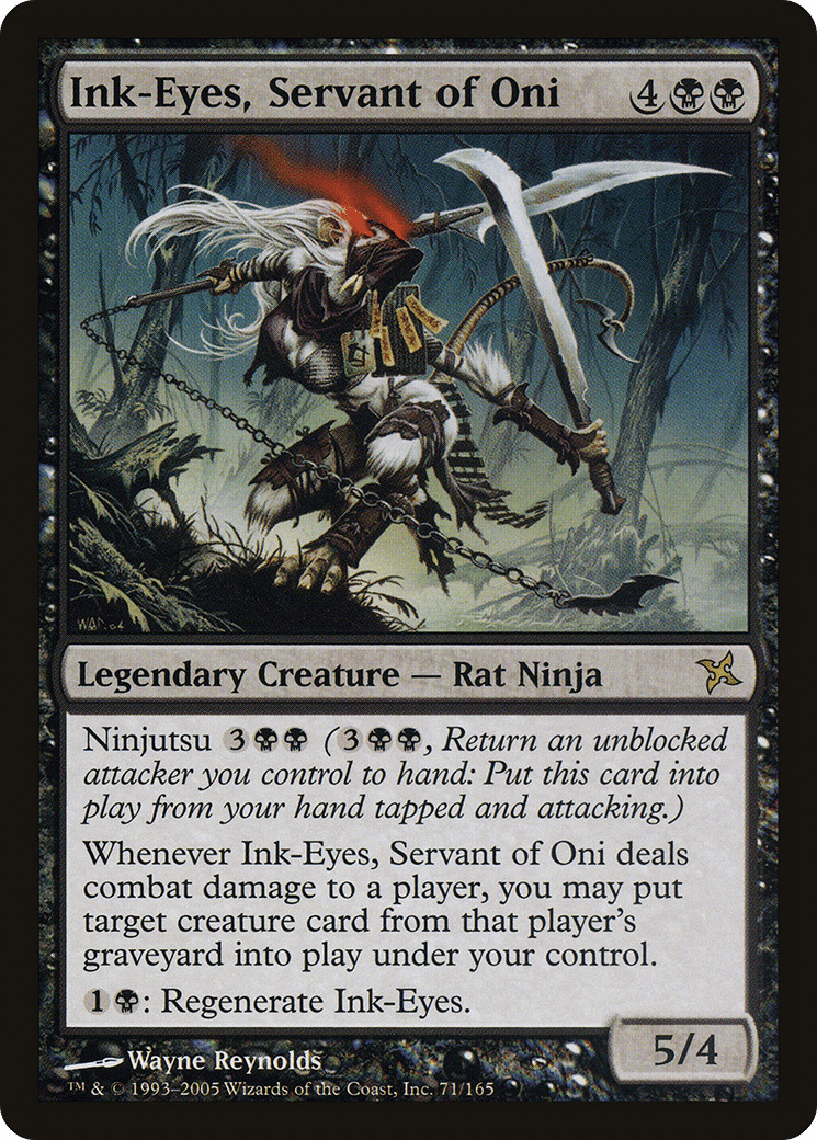 Ink-Eyes, Servant of Oni [Betrayers of Kamigawa] Foil