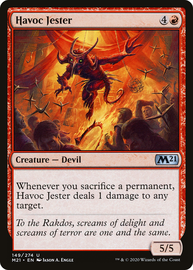 Havoc Jester [Core Set 2021] Foil