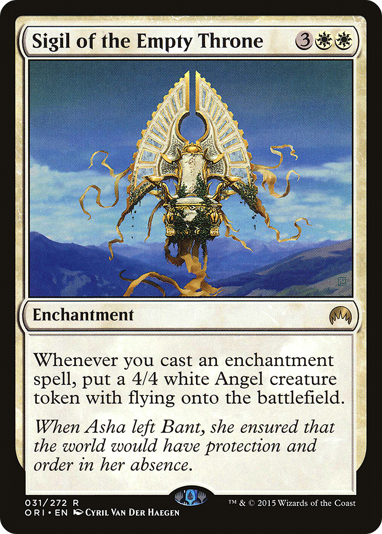 Sigil of the Empty Throne [Magic Origins] Foil
