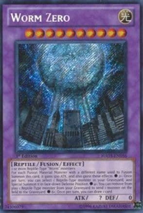 Worm Zero [HA03-EN056] Secret Rare