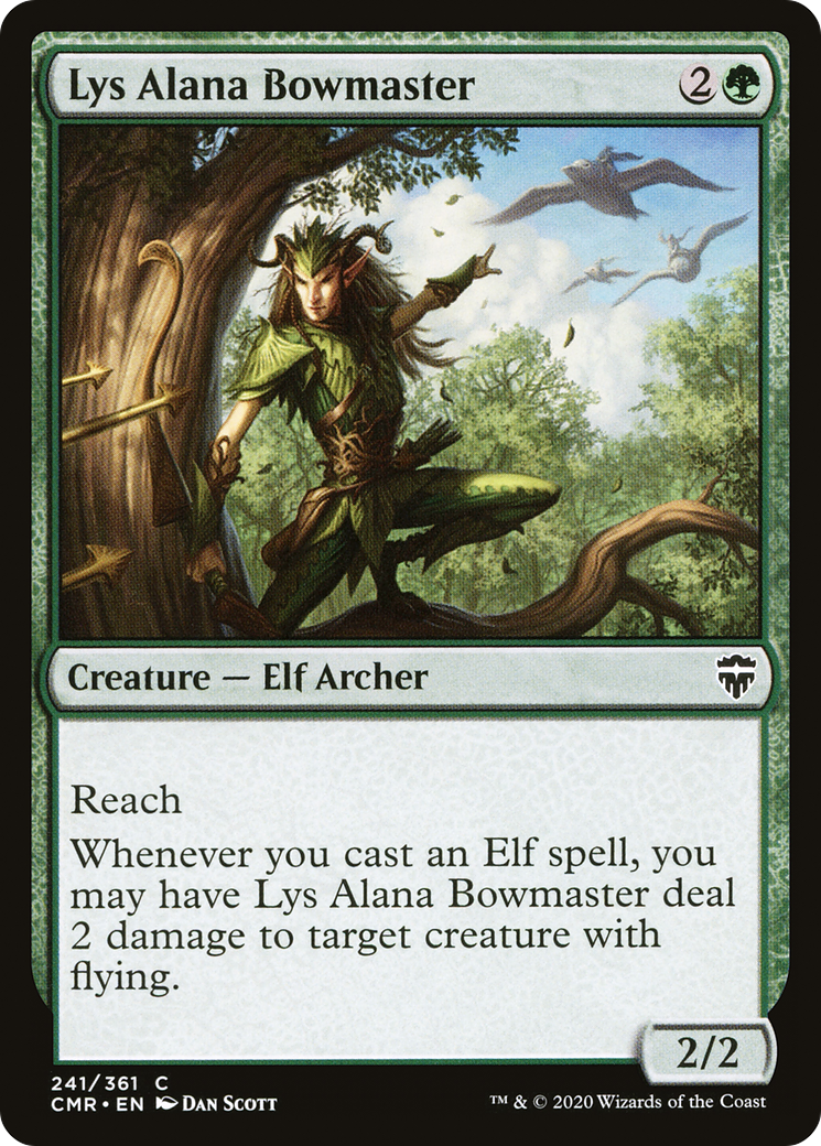 Lys Alana Bowmaster [Commander Legends] Foil