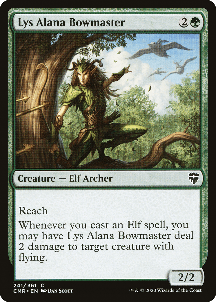 Lys Alana Bowmaster [Commander Legends] Foil