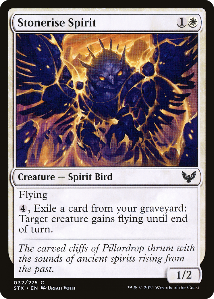 Stonerise Spirit [Strixhaven: School of Mages] Foil