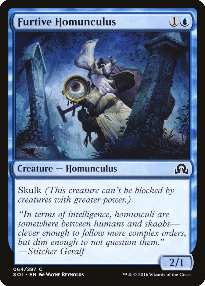 Furtive Homunculus 64 (Shadows over Innistrad) 
