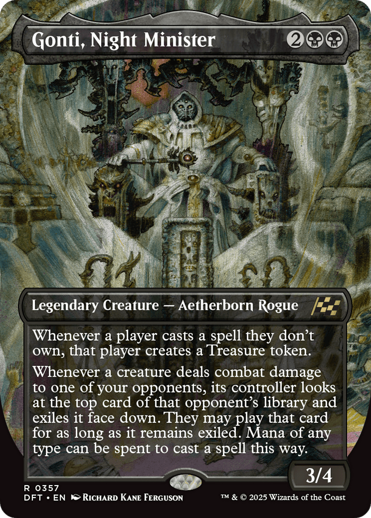 Gonti, Night Minister |  Foil (357) [Aetherdrift]