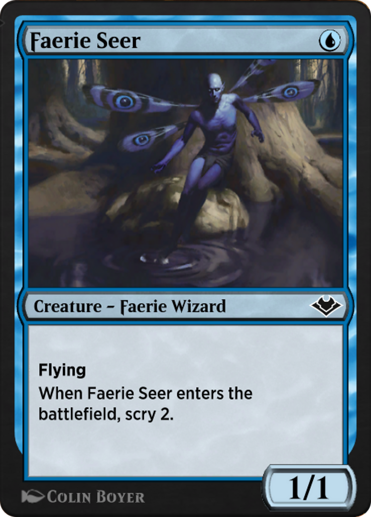 Faerie Seer (-190) [Jumpstart: Historic Horizons]