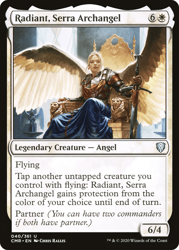 Radiant, Serra Archangel [Commander Legends]