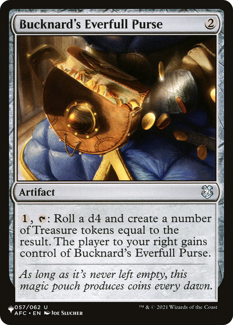 Bucknard's Everfull Purse |  (AFC-57) [The List]