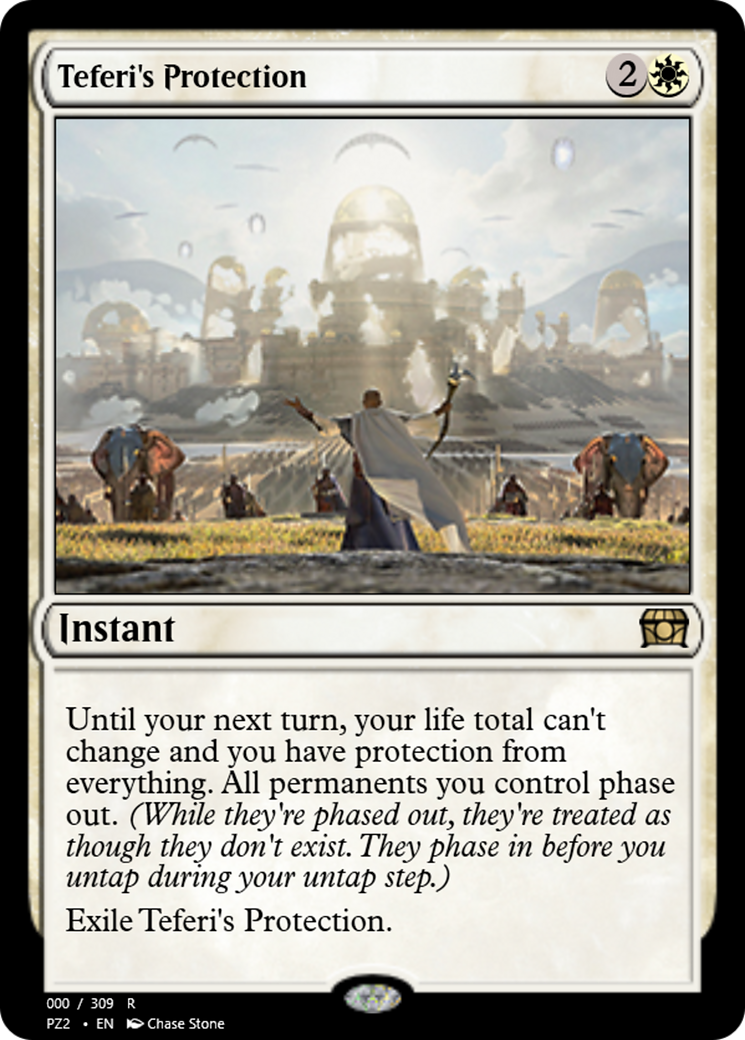 Teferi's Protection (PZ2-65701) - Treasure Chest Foil